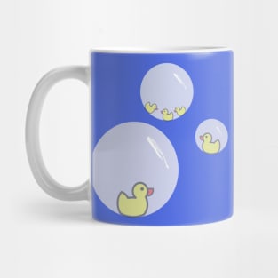 Ducks In Bubbles Mug